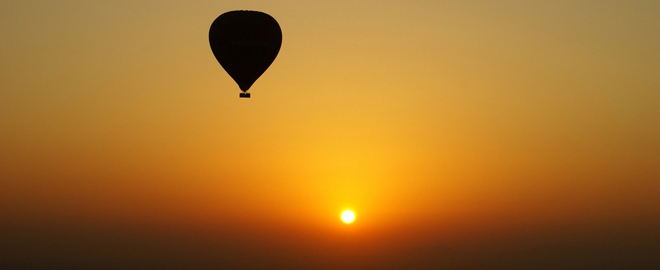 Hot Air Balloon Flight, Clinton